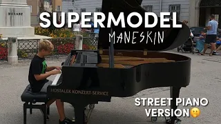 Måneskin - Supermodel - Street Piano Performance