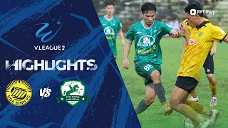 HIGHLIGHTS: HÒA BÌNH - PHÙ ĐỔNG NINH BÌNH | THỦY CHIẾN HẤP DẪN, THẺ ĐỎ TÔ ĐIỂM CĂNG THẲNG