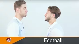 Adam Lallana and Jordan Henderson take on the ultimate Dad Joke Face Off | Father's Day | Vauxhall