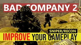 Gameplay Tips - Battlefield Bad Company 2 - BFBC2 - multiplayer - 2022 - sniper