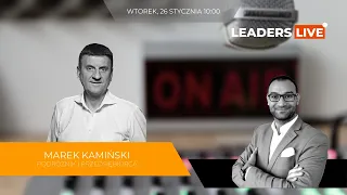 LeadersLIVE 21 | Marek Kamiński - podróżnik i przedsiębiorca o przekraczaniu swoich granic