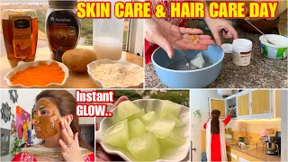 100% PROOF🌱Mask For Hair Fall & Hair-Regrowth~Only 3 INGREDIENTS !! Clear Glowing Skin face-mask