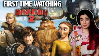 How to train your Dragon 2 is unexpectedly sad... First time watching reaction & review