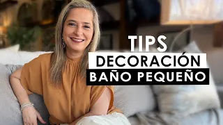 🔥TIPS PARA DECORAR UN BAÑO PEQUEÑO🔥🎯