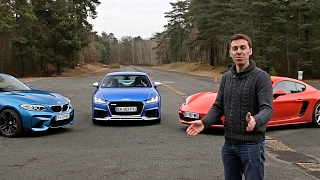 Match Audi TTRS - Porsche Cayman - BMW M2