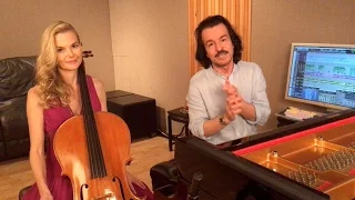 Yanni and Sarah O'Brien working on With An Orchid