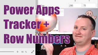 PowerApps Tracker App including Add row numbers to a gallery