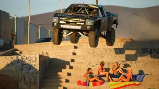 Monster Energy Trophy Truck “Ballistic” BJ Baldwin in Havana, Cuba