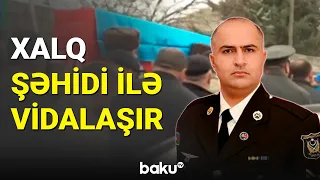 Laçın şəhidi Vidadi Zalovun nəşi evində - BAKU TV