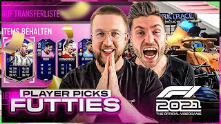 FIFA 21: FUTTIES Player Picks + ICON PACKs und paar RUNDEN in F1 2021 drehen😱🔥