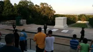 Changing of the guard - Arlington tomb of the unknown soldier