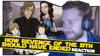 Star Wars "How Revenge Of The Sith Should Have Ended" Reaction