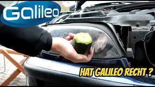 Hat Galileo recht? Nie wieder matte Scheinwerfer dank Avocado?!