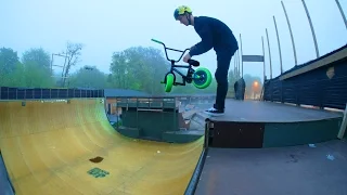 INSANE MINI BMX RIDING IN VERT RAMP!