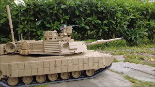 M1A2 SEP V2 TUSK I Abrams (1:16 Heng Long TK7.0 x DKLM full metal lower RC Tank)