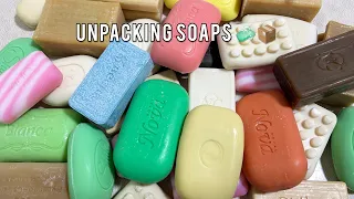 🍉🍈🍓Unpacking soaps 📦| laundry soap | asmr sounds | asmr soap | opening soaps | satisfying sounds