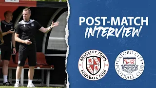 PSF - DAVID OLDFIELD - POST MATCH INTERVIEW - BRACKLEY TOWN (A)