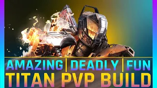 Destiny 2 INSANE Titan PVP Build every GUARDIAN Needs to TRY | WARNING: Extremely FUN and DEADLY