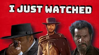 Watching The Dollars Trilogy For The First Time!!