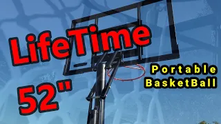 How To Lifetime Power Lift Portable Basketball System Build