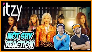 FIRST TIME REACTING TO ITZY - NOT SHY MV REACTION