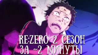 С нуля: 2 сезон за 2 минуты. Re:Zero kara Hajimeru Isekai Seikatsu