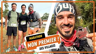 Mon premier marathon (Marathon des Villages 2023) [VLOG]