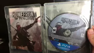 Homefront The Revolution Steelbook Edition Unboxing!