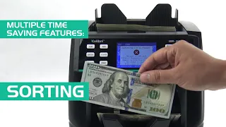 KBR-1500 Mixed Denomination Bill Counter, Reader, & Sorter with Advanced Counterfeit Detection