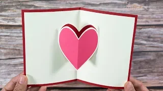 Heart Pop Up Card for Valentine's Day