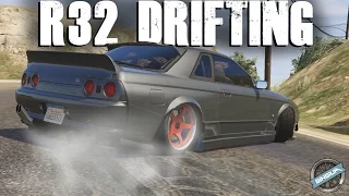 Nissan Skyline GT-R R32 - Drifting & Customization! || GTA 5 MODS