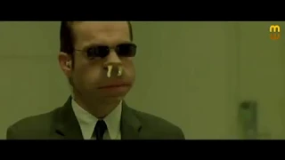 2nd thought zu "YouTube Kacke MATRIX   Agent Smith verhört Thomas A  Anderson 1" von memorizzi