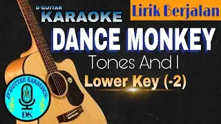 Karaoke (Lower Key) - Dance Monkey (Tones and I)