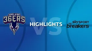 Adelaide 36ers v NZ Breakers | Highest scoring game of the season | NBL Highlights | Watch on SBS