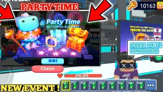 FREE "PET and FRAME" 😳🤩 New Party Time Event In Bedwars ( Blockman Go )