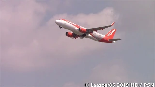 Lufthansa A320 NEO vs. Easyjet A320 20 Years Livery / Taking Off from Naples Capodichino Airport