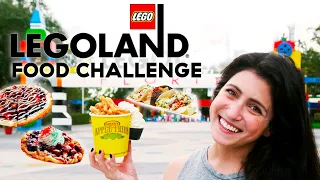 Ultimate LEGOLAND Food Challenge: Trying All Of The Park Treats