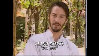 1993 Keanu Reeves / Much Ado About Nothing / On-set Interview with Cast & Director