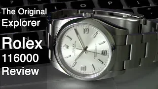 A Silver Dial Explorer?  Rolex Oyster Perpetual 116000 Review