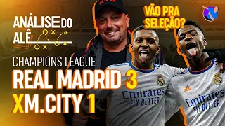 RODRYGO E VINI JR VÃO PRA COPA? - Real Madrid 3 x 1 Manchester City