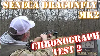 Seneca Dragonfly MK2 .22 Cal Chronograph Test 2
