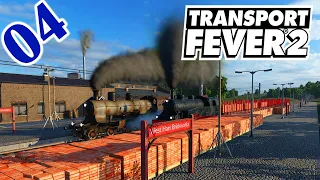 TRUCKS TO TRAINS | Transport Fever 2 Hard Mode | Ep 04