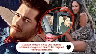 Cagatay Ulusoy' no es una morena solarium,me gustan mucho las mujeres morenas naturales.' #cagatay