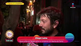 Diego Luna es captado con Tavira y revelan como pasarán el 14 de febrero | Sale el Sol