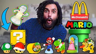 Opening NEW 2021 NINTENDO SUPER MARIO BROS HAPPY MEAL TOYS  *THE ENTIRE SET IS BEAUTIFUL...*