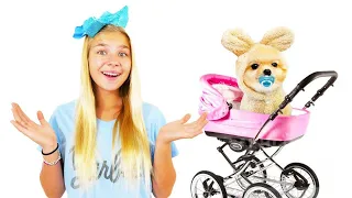 Maggie found a puppy - best animal stories for kids!