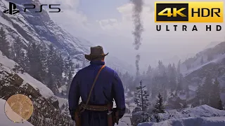 Red Dead Redemption 2 PS5 HDR 4K/60FPS Gameplay (UHD) 2160P