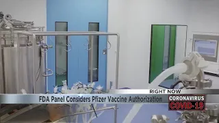 FDA Panel Considers Pfizer Vaccine Authorization