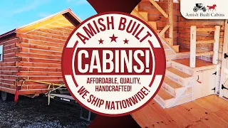 Amish Built Cabins, Amish Made Cabins, Tiny Houses, Tiny Homes, Affordable Housing, Prefab, Home