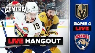 Florida Panthers vs. Vegas Golden Knights | Live Hangout | Game 4 | Stanley Cup Final